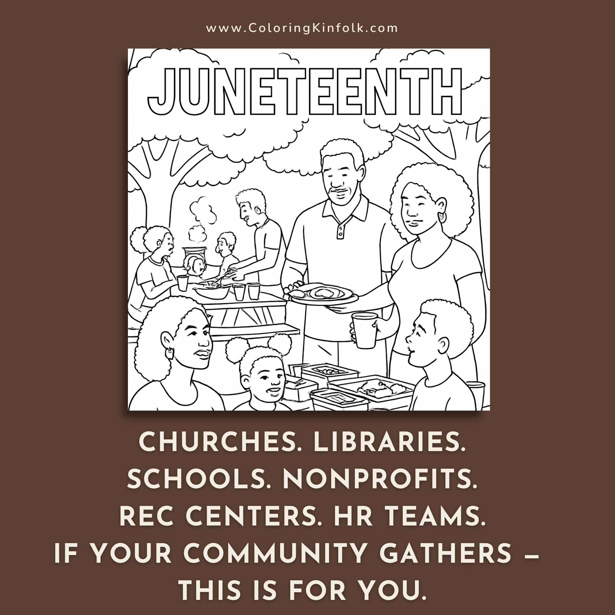 Children engaged in Juneteenth coloring activity showing educational fun and cultural learning through art