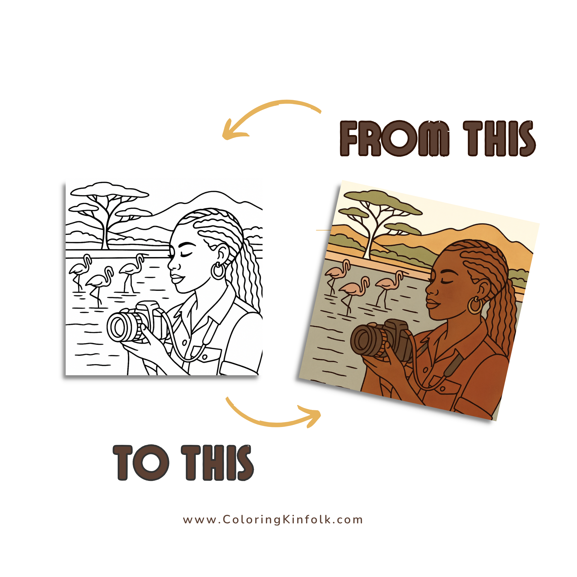 Passport Pages: A Black American Travel Coloring Book | Celebrating Cultural Destinations, Adventure, and the Joy of Exploring the World - Image 2