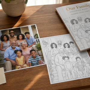 Custom Coloring Book