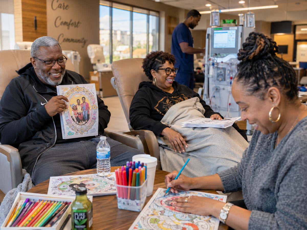 Creative Activities for Dialysis Patients During Treatment Sessions