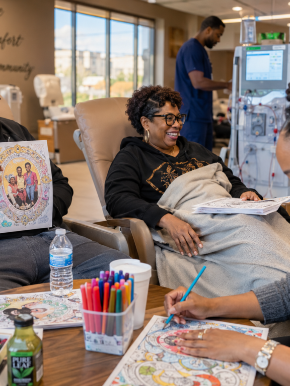 Creative Activities for Dialysis Patients During Treatment Sessions
