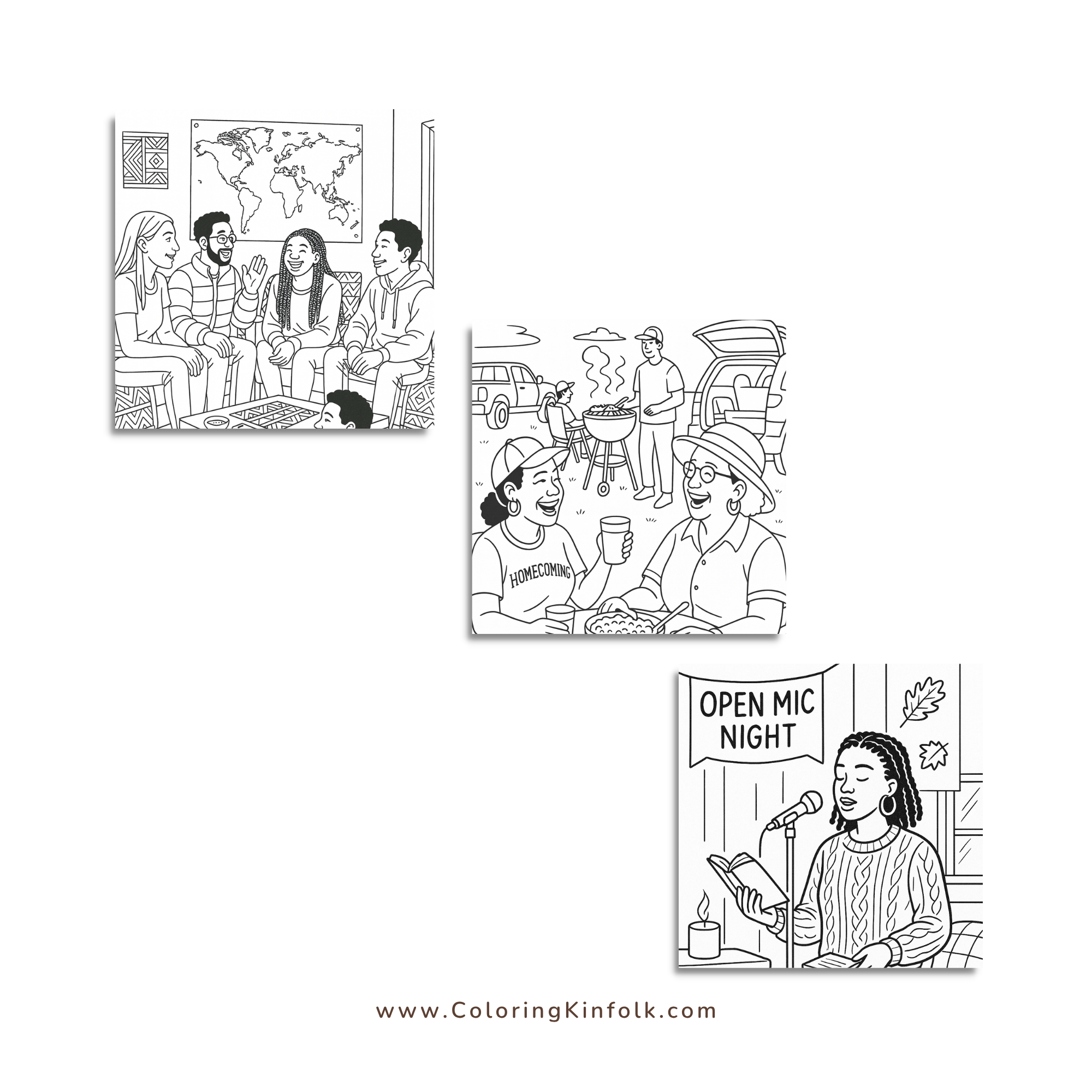 HBCU College Experience: An Adult Coloring Book Celebrating Black College Life, Homecoming, and the Culture That Made You - Image 5
